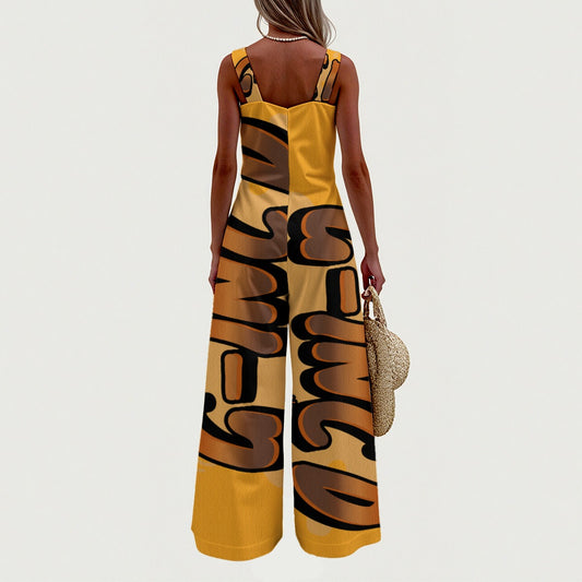 Kingdom Faith Wide-Leg Jumpsuit