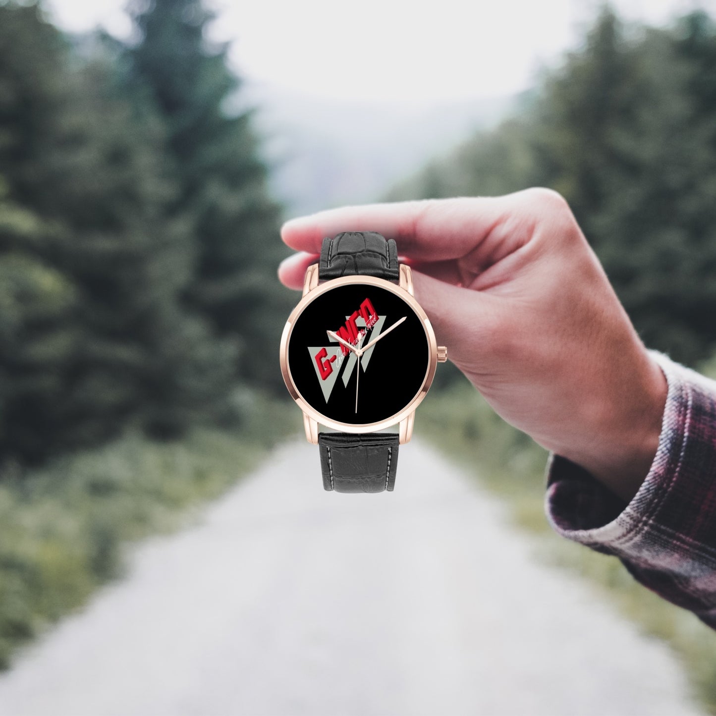 265. Instafamous Wide Type Quartz watch