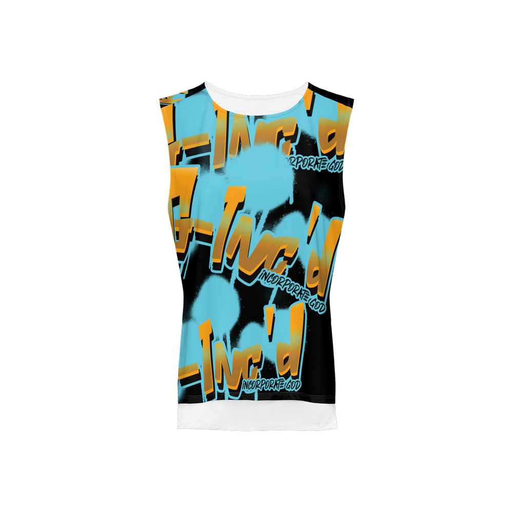 G-Inc'd  Seamless Open Side Tank Top Black