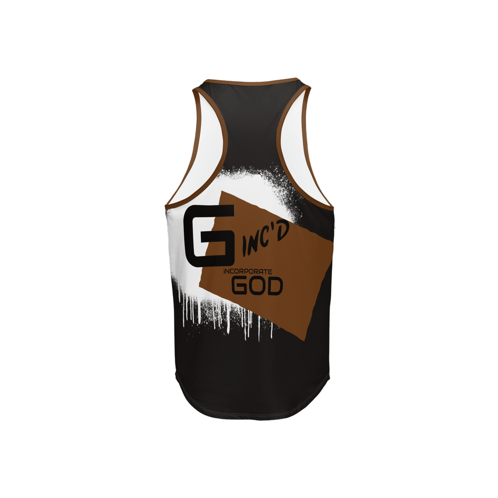 G-Inc'd Men's Muscle Tank Brown