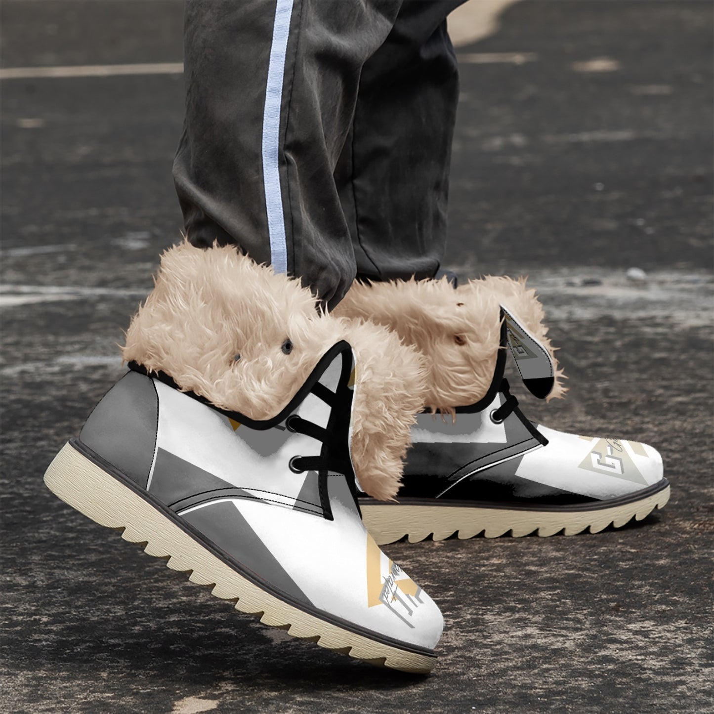 G-Inc'D  Fur Lining Boots