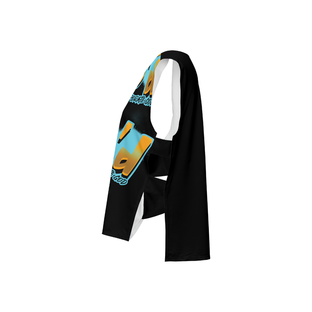 G-Inc'd  Seamless Open Side Tank Top Black