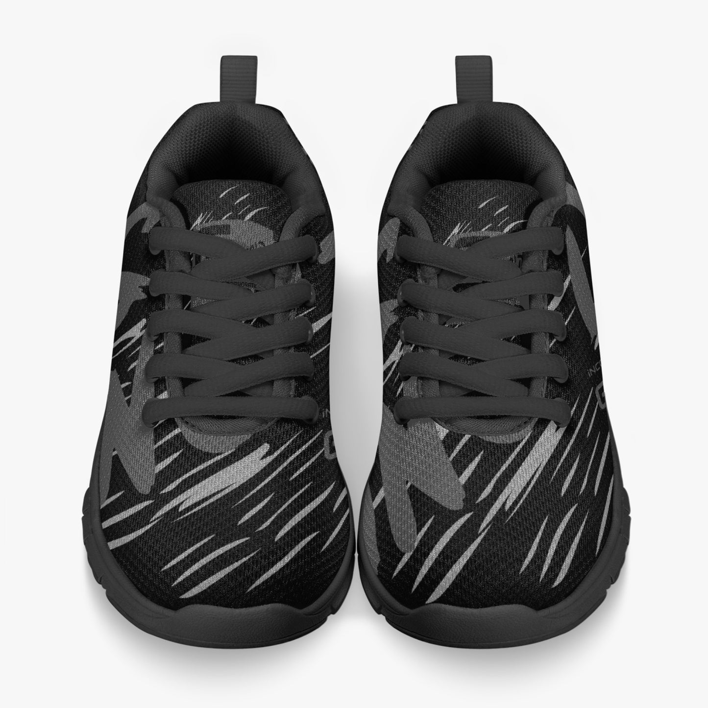 Kids' Lightweight Mesh Sneakers - Black