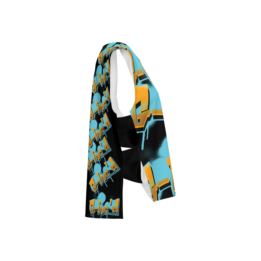 G-Inc'd  Seamless Open Side Tank Top Black