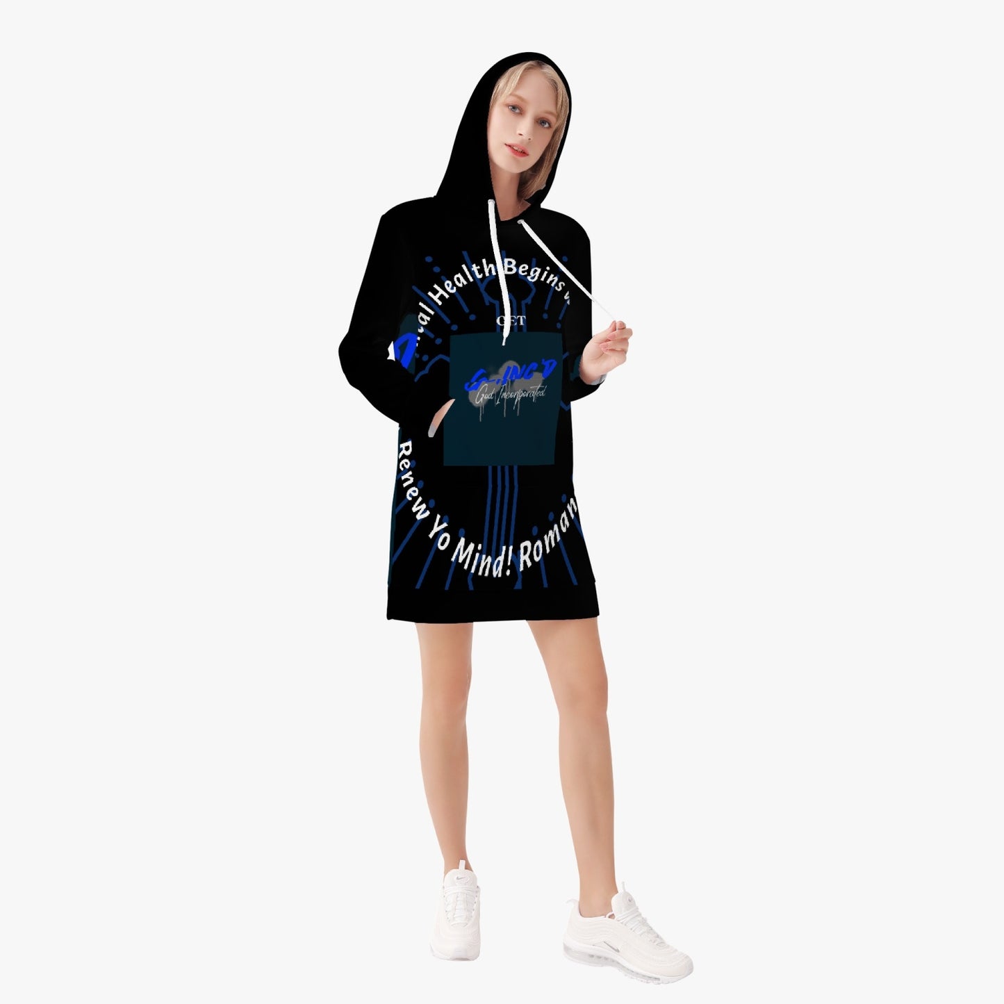 G-Inc'd Women's  Hoodie Dress
