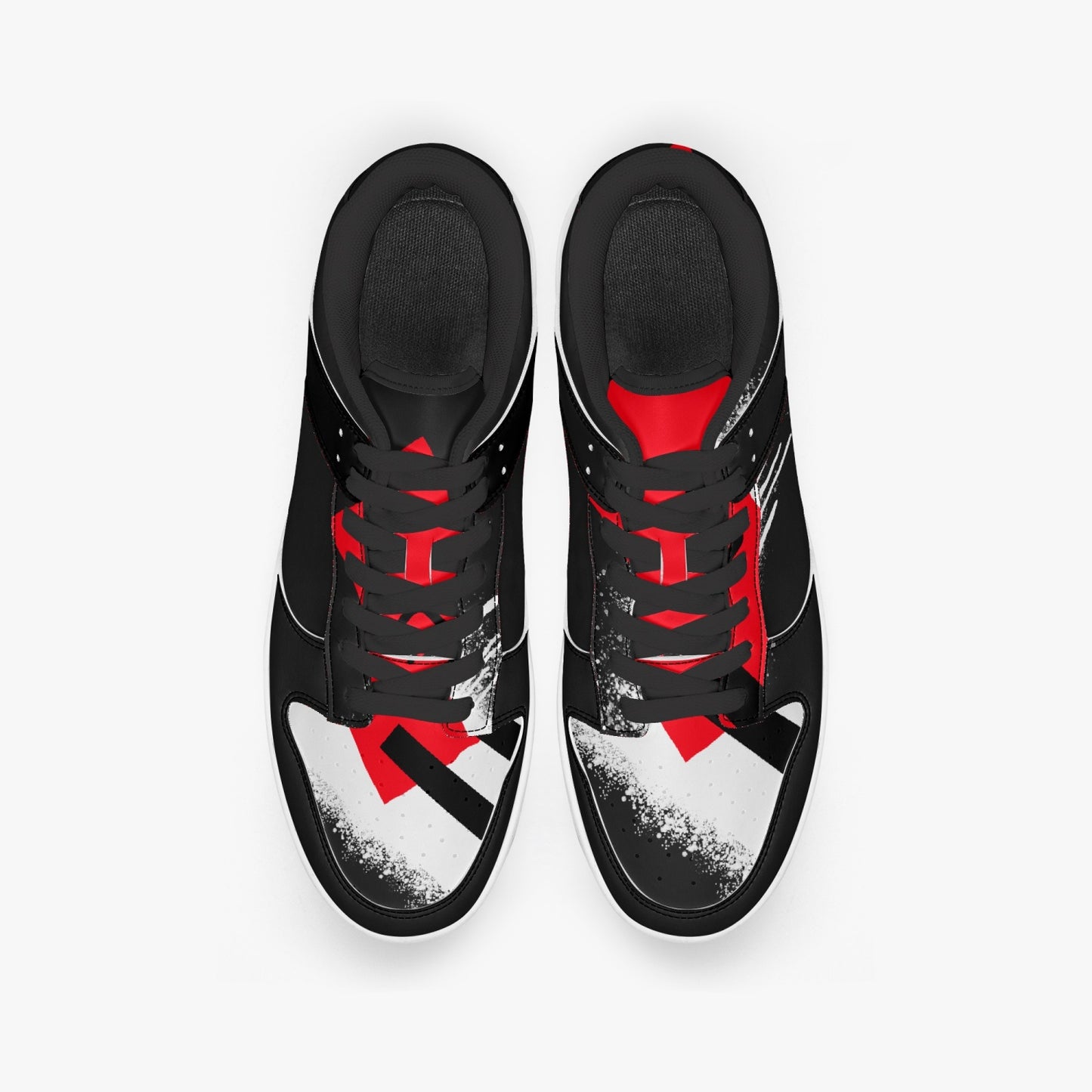 G-Inc'd Dunk Stylish Low-Top Leather Sneakers