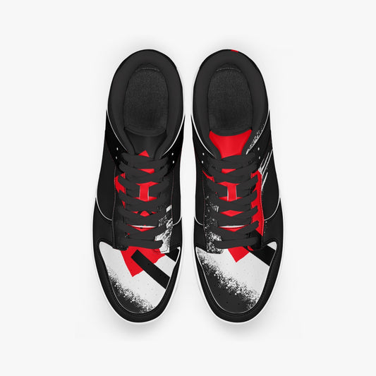 G-Inc'd Dunk Stylish Low-Top Leather Sneakers