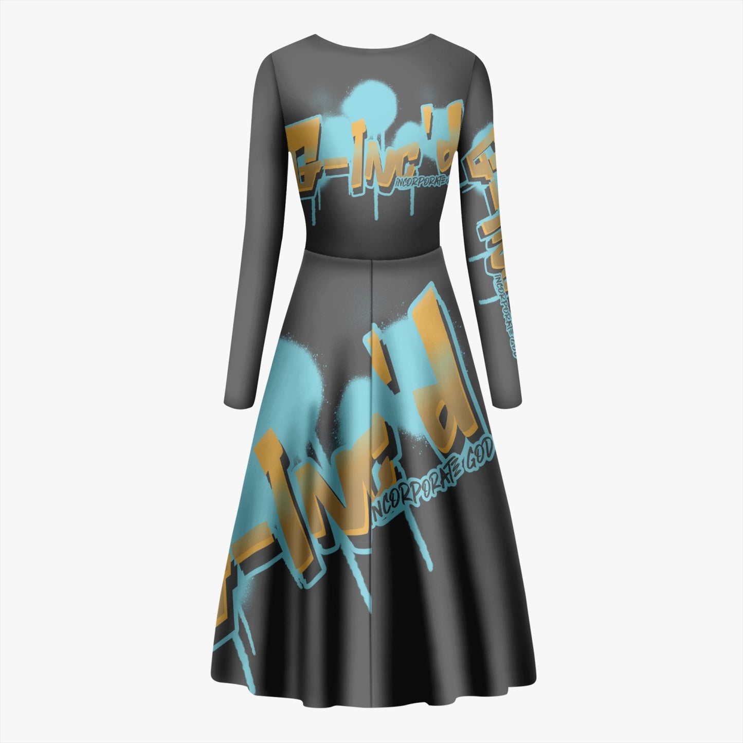 G-Inc'D Sleeved Swing Dress