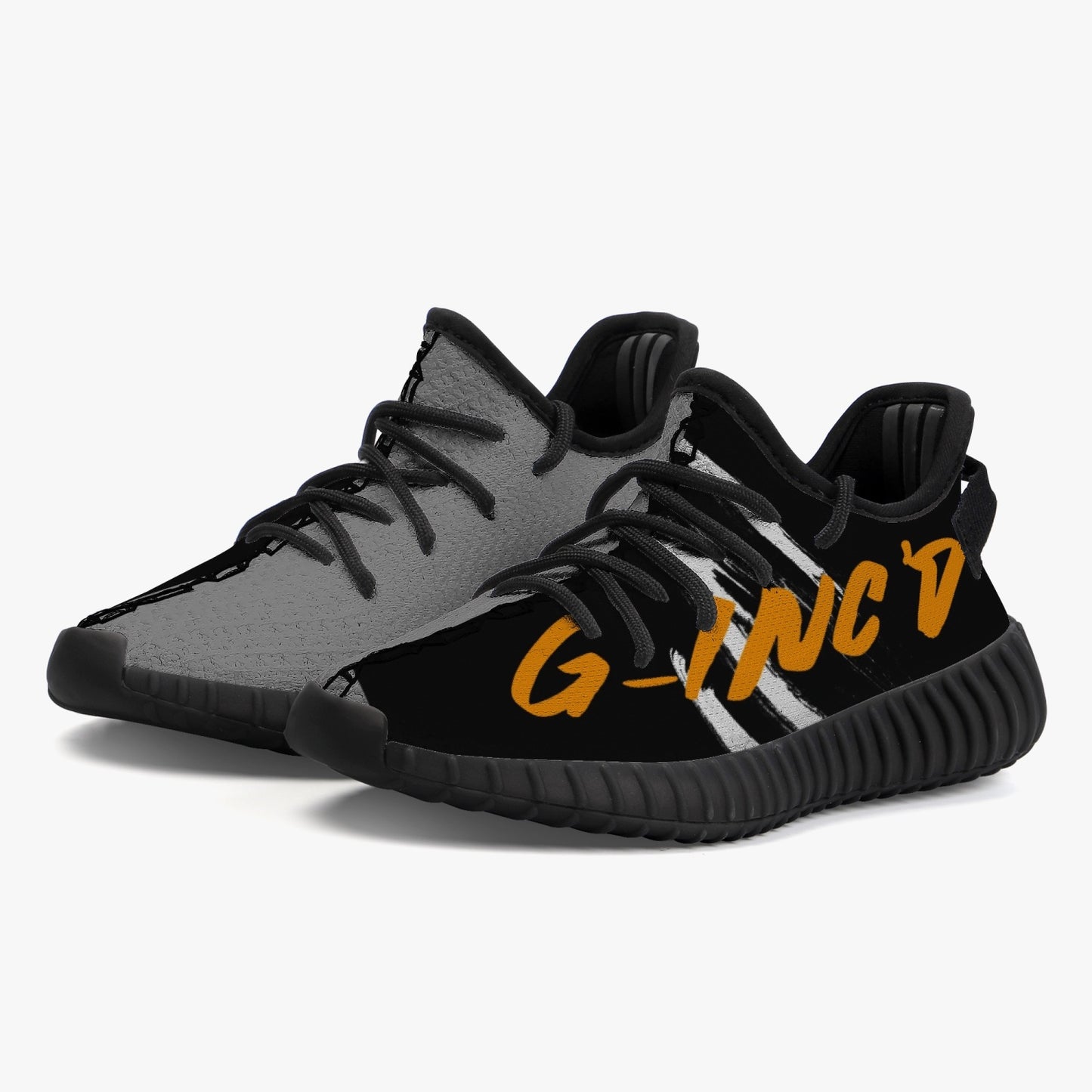 G-Inc'd Kids' Mesh Knit Sneakers - Black