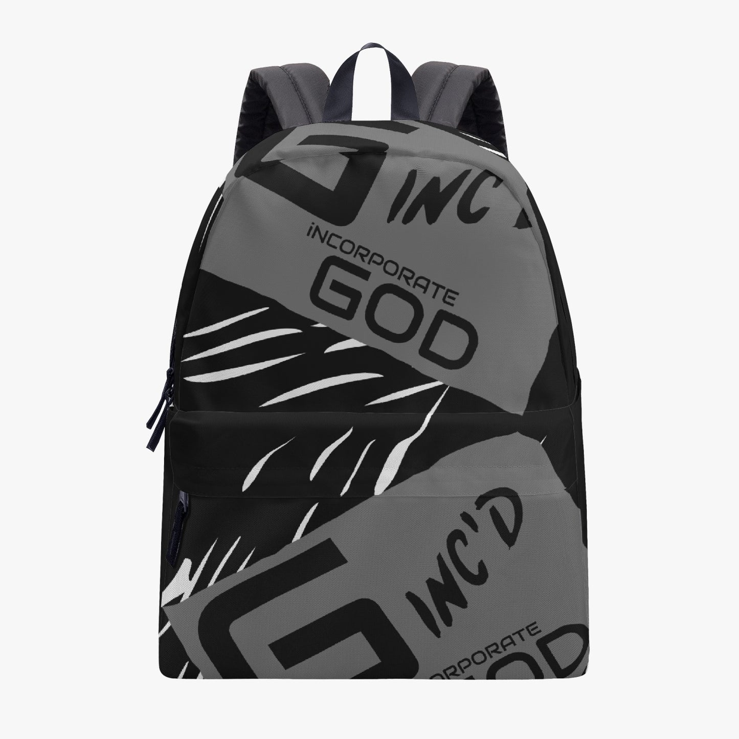 Canvas Backpack (Grey)