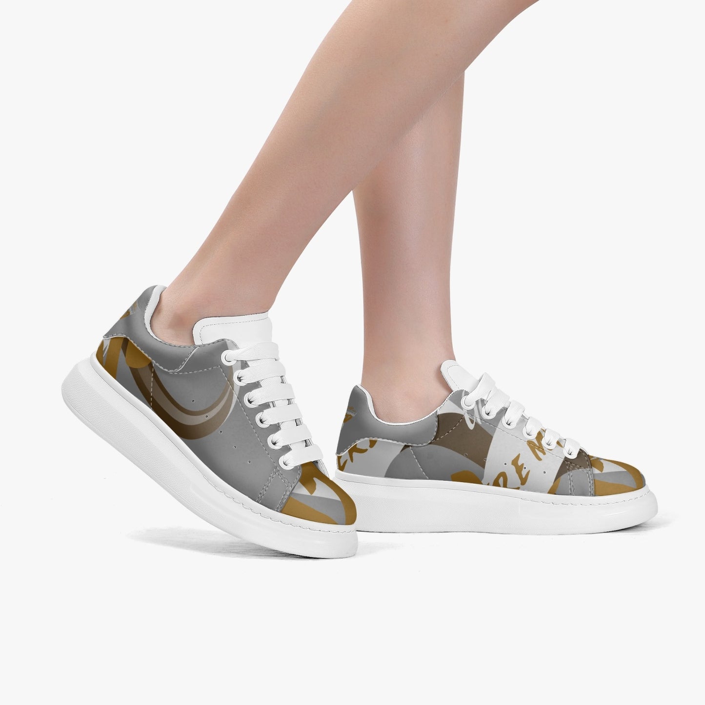 G-Inc'd Leather Treads Unisex Grey