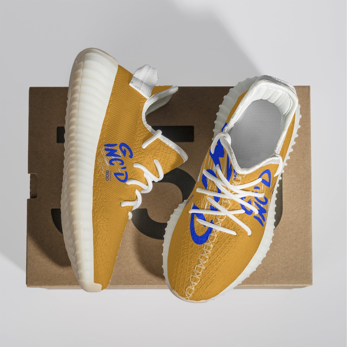 Gold/Blue G-Inc'd Steppers