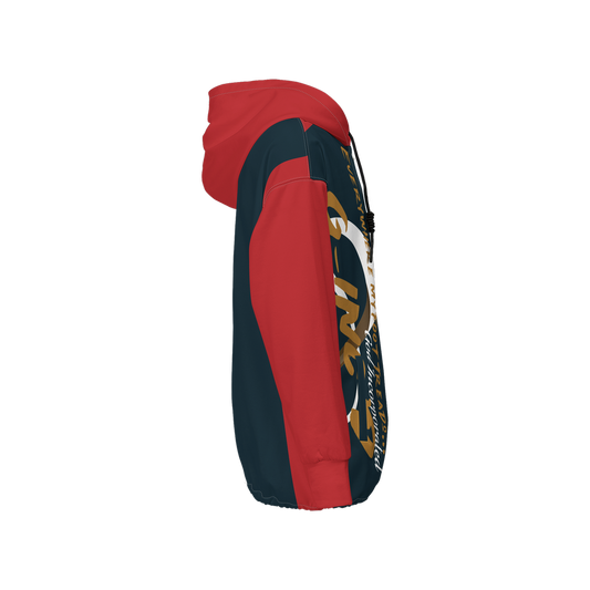 G-Inc'd Men’s Relaxed Fit Full-Zip Jacket Red