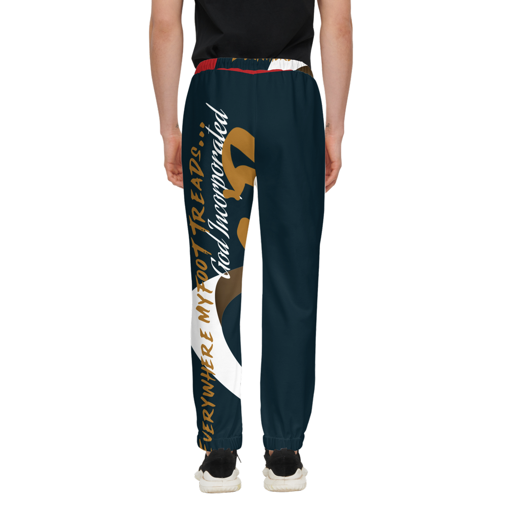 G-Inc'd Unisex Casual Fit Jogging Pants Red