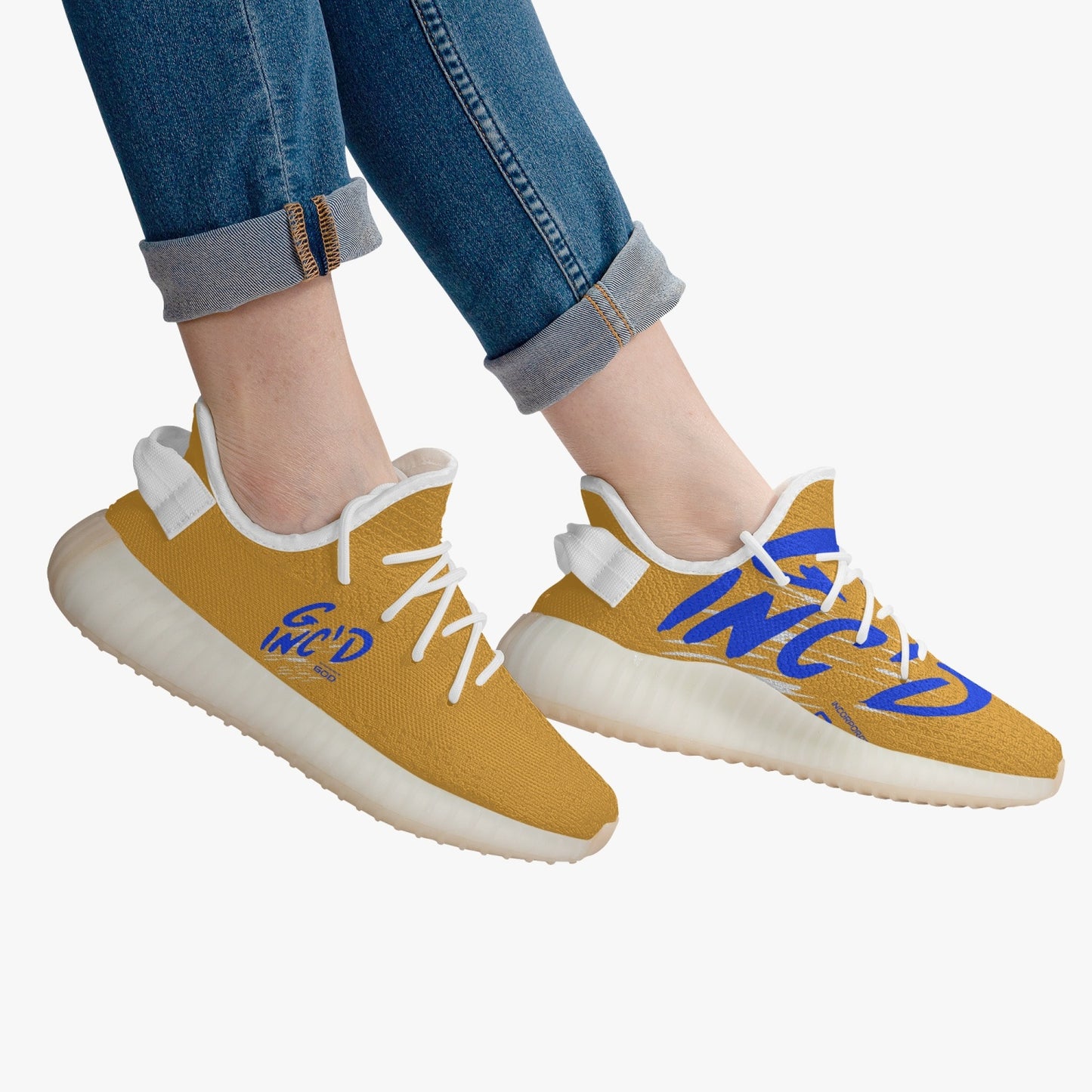 Gold/Blue G-Inc'd Steppers