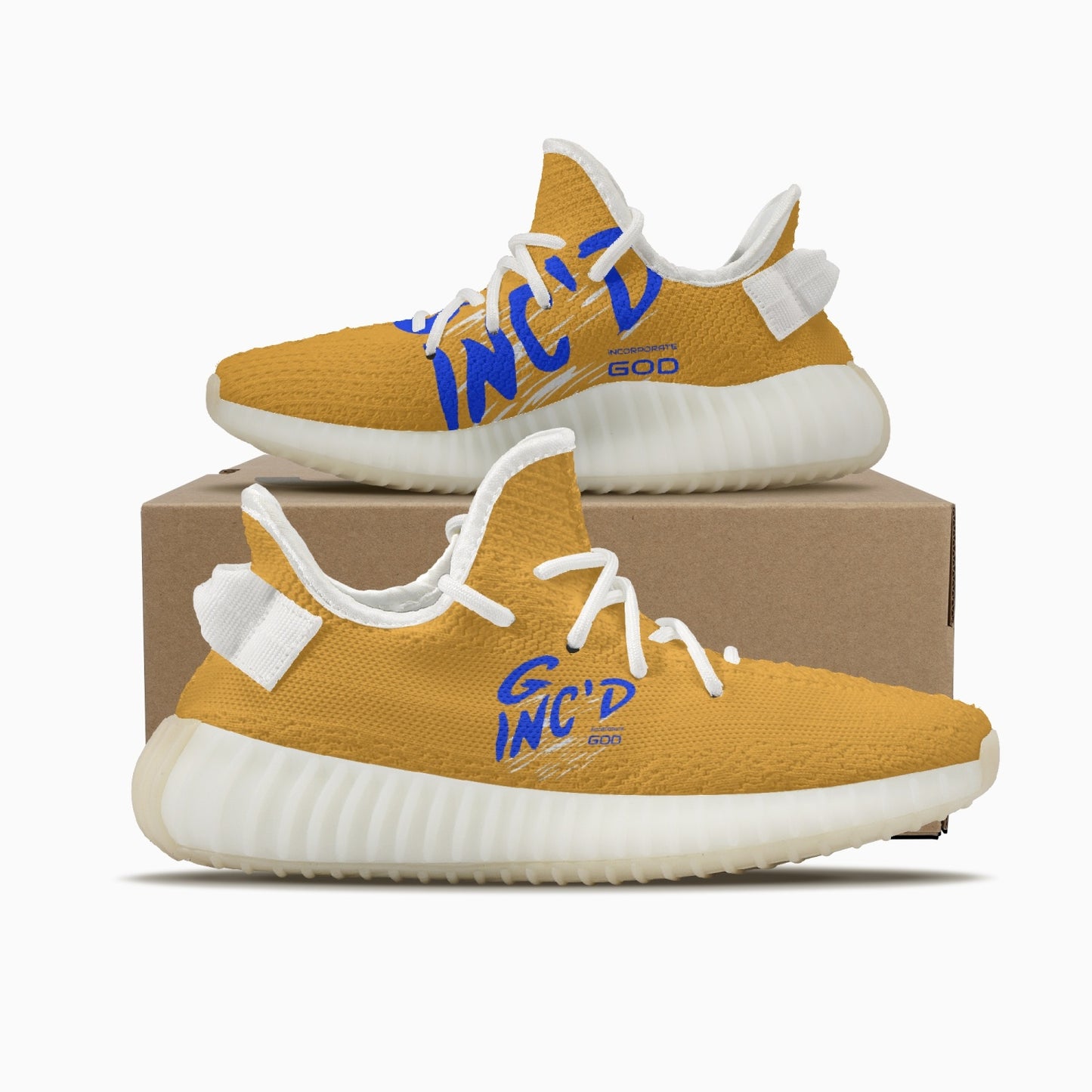 Gold/Blue G-Inc'd Steppers