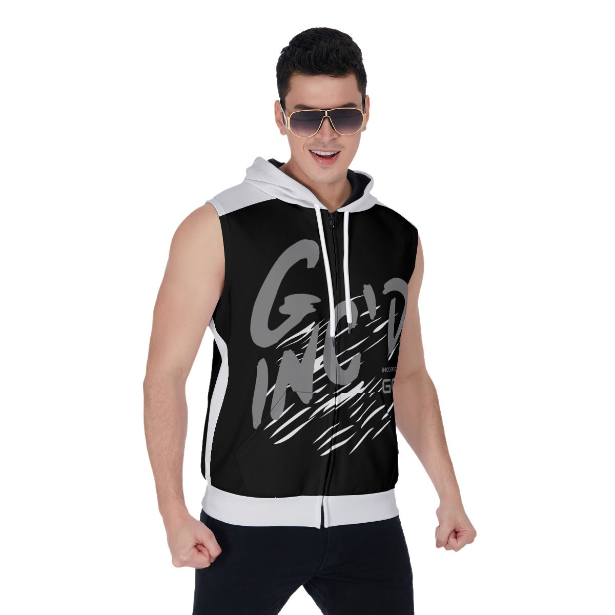 Unisex G-Inc'd Sleeveless Hoodie