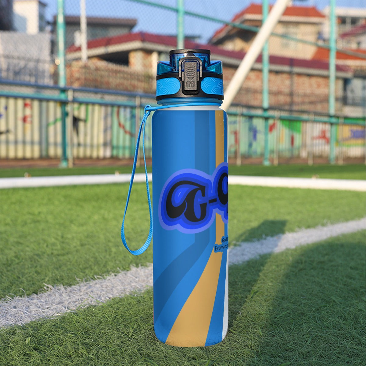 G-Inc'd Sport Water Bottle 32oz Blue