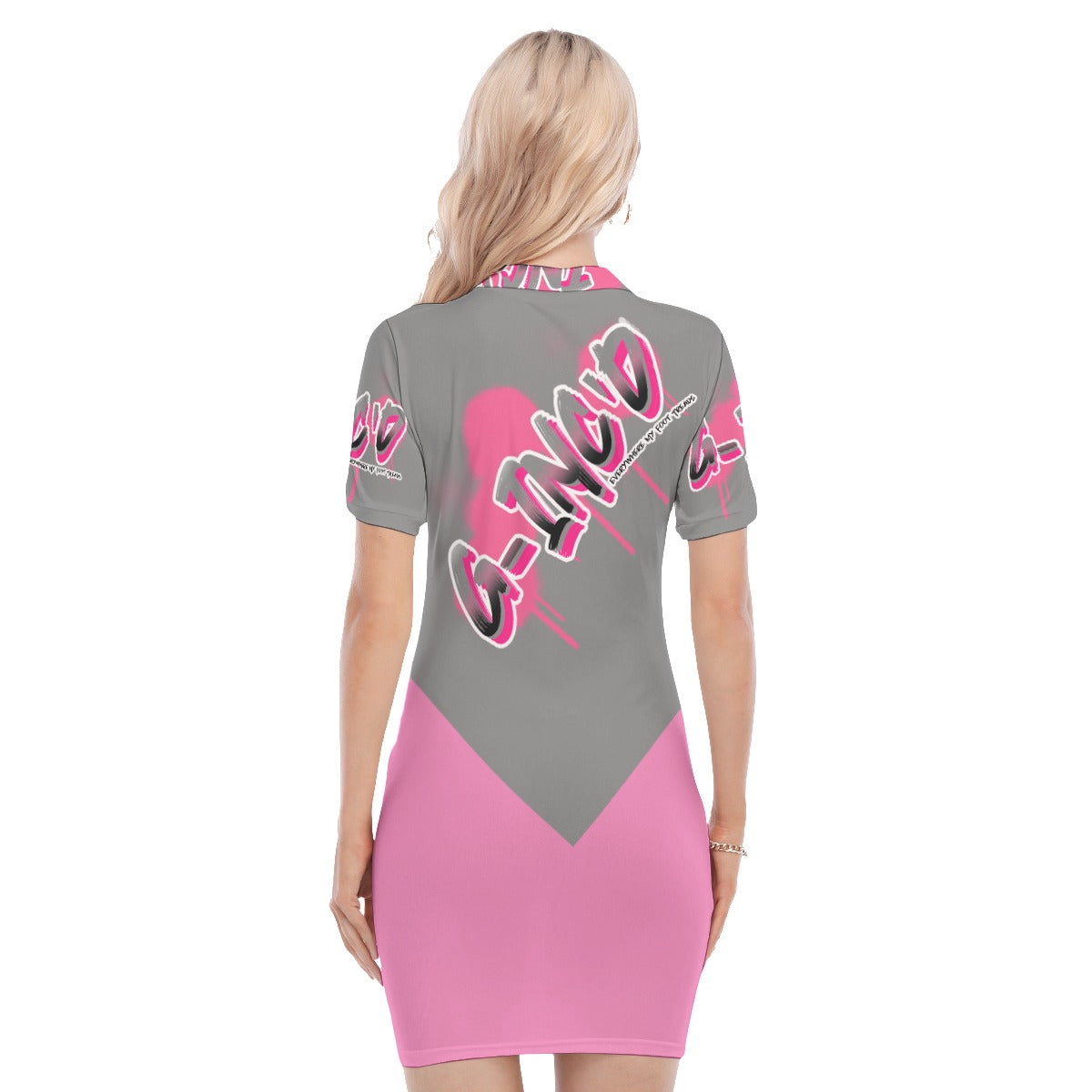 G-Inc'd  Polo Collar Dress