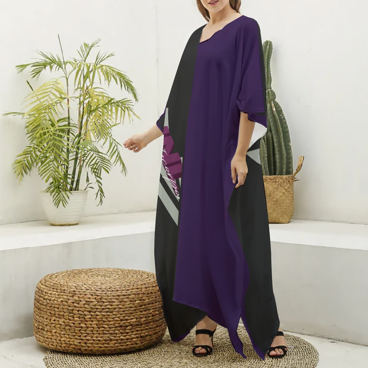 G-Inc'd  Kaftan Robe Plum