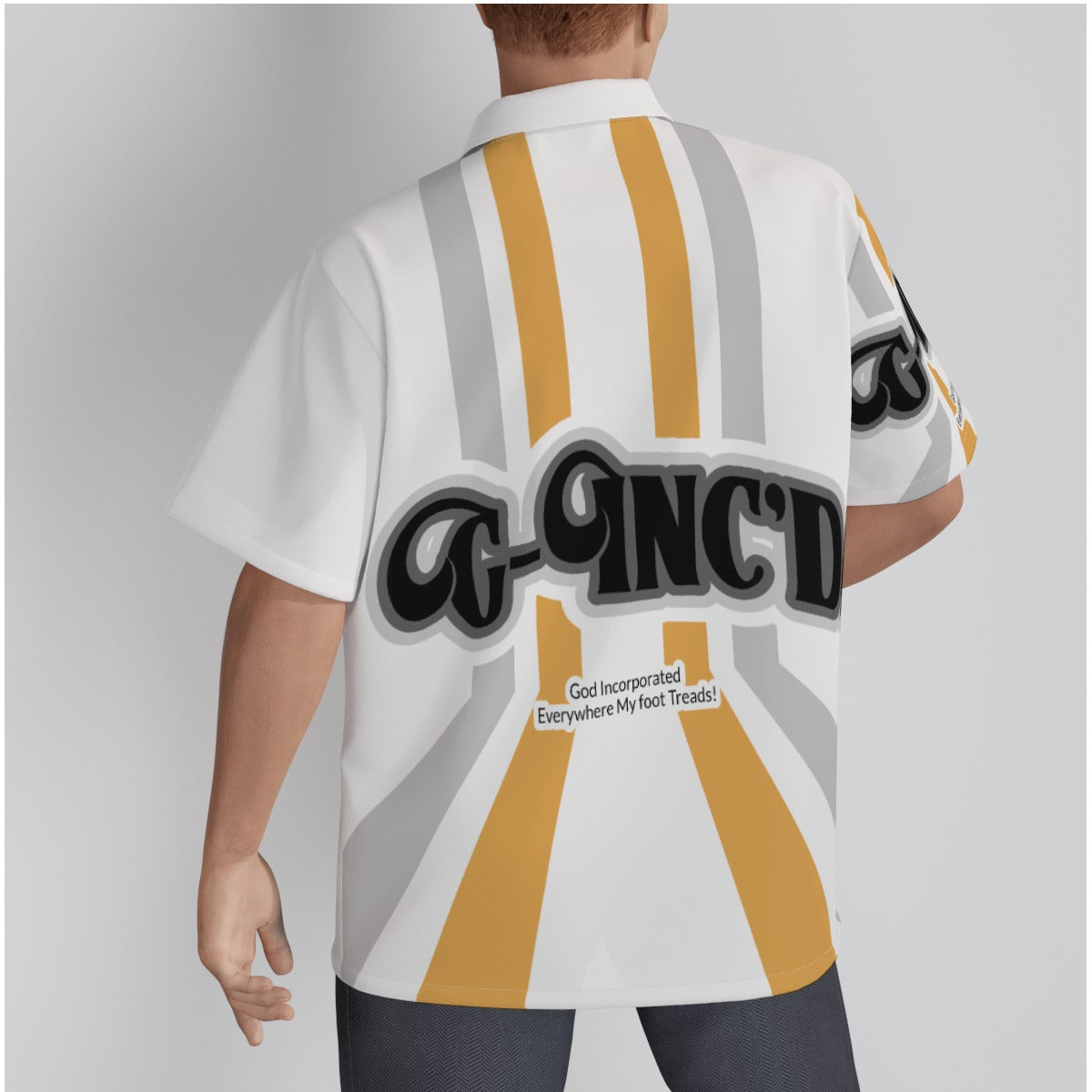 G-Inc'd Bowling Shirt White