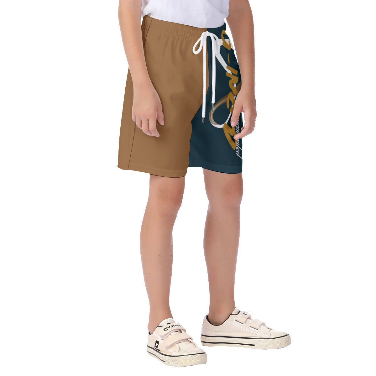 G-Inc'd Kid's Beach Shorts Brown