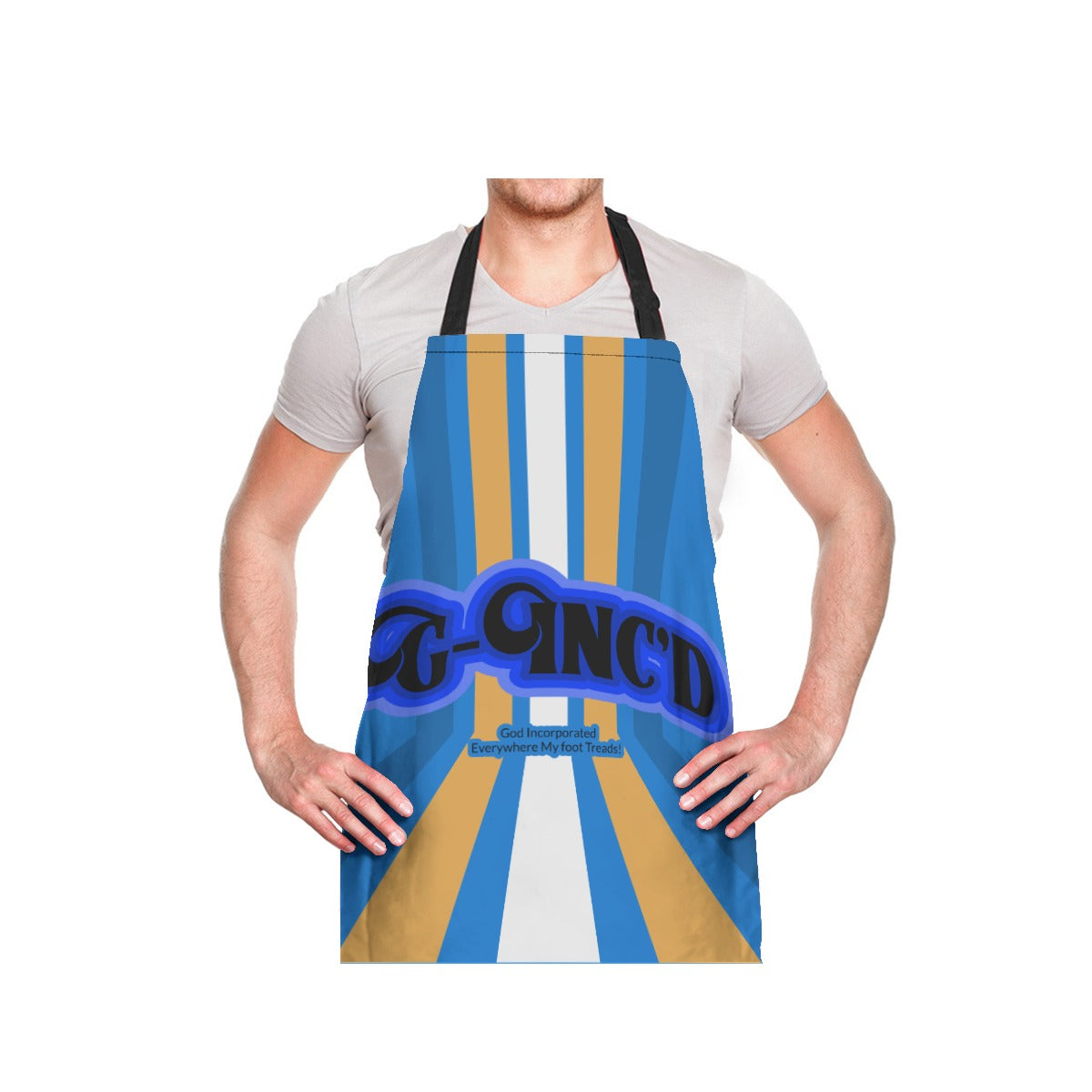G-Inc'd Message Apron (Blue)