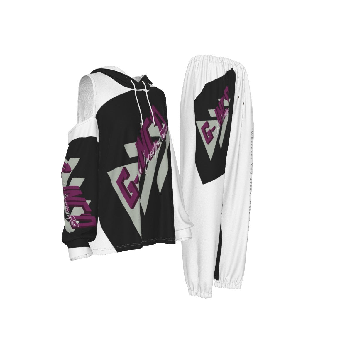 G-Inc'd Verbiage Hoodie Sports Suit