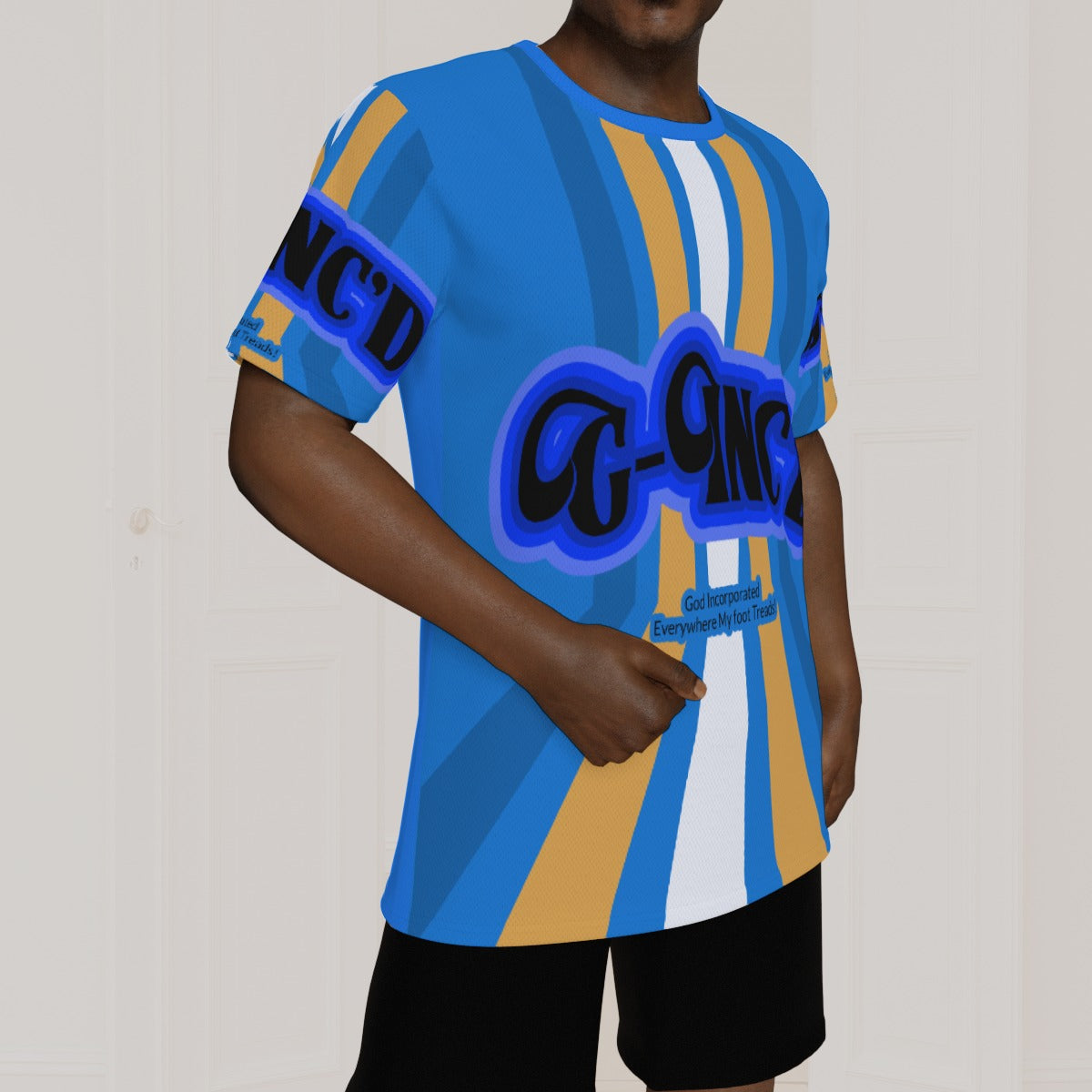 G-Inc'd Men's Message T-shirt | Blue