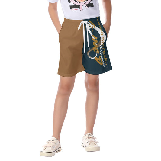 G-Inc'd Kid's Beach Shorts Brown