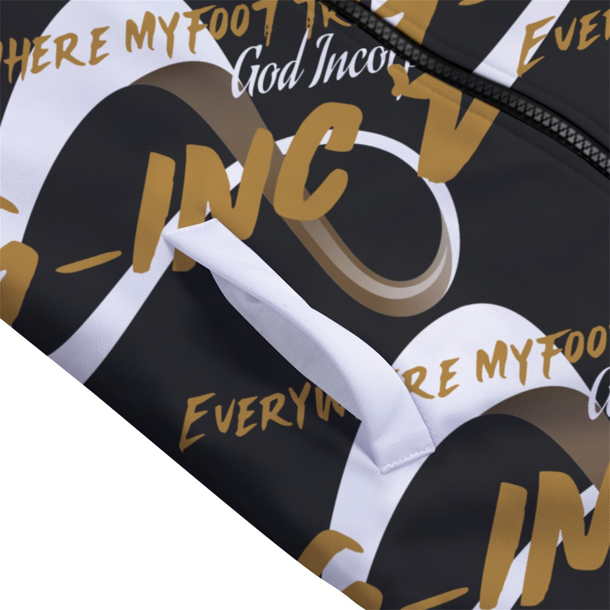 G-Inc'd Kid's Stand-up Collar Sleeveless Jacket Black