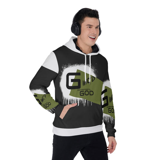 Thicken Pullover Hoodie (Olive)