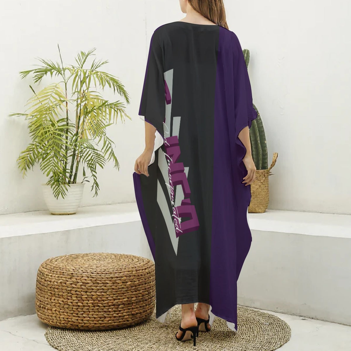 G-Inc'd  Kaftan Robe Plum
