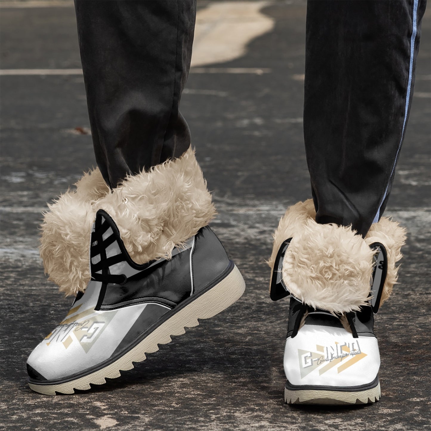 G-Inc'D  Fur Lining Boots
