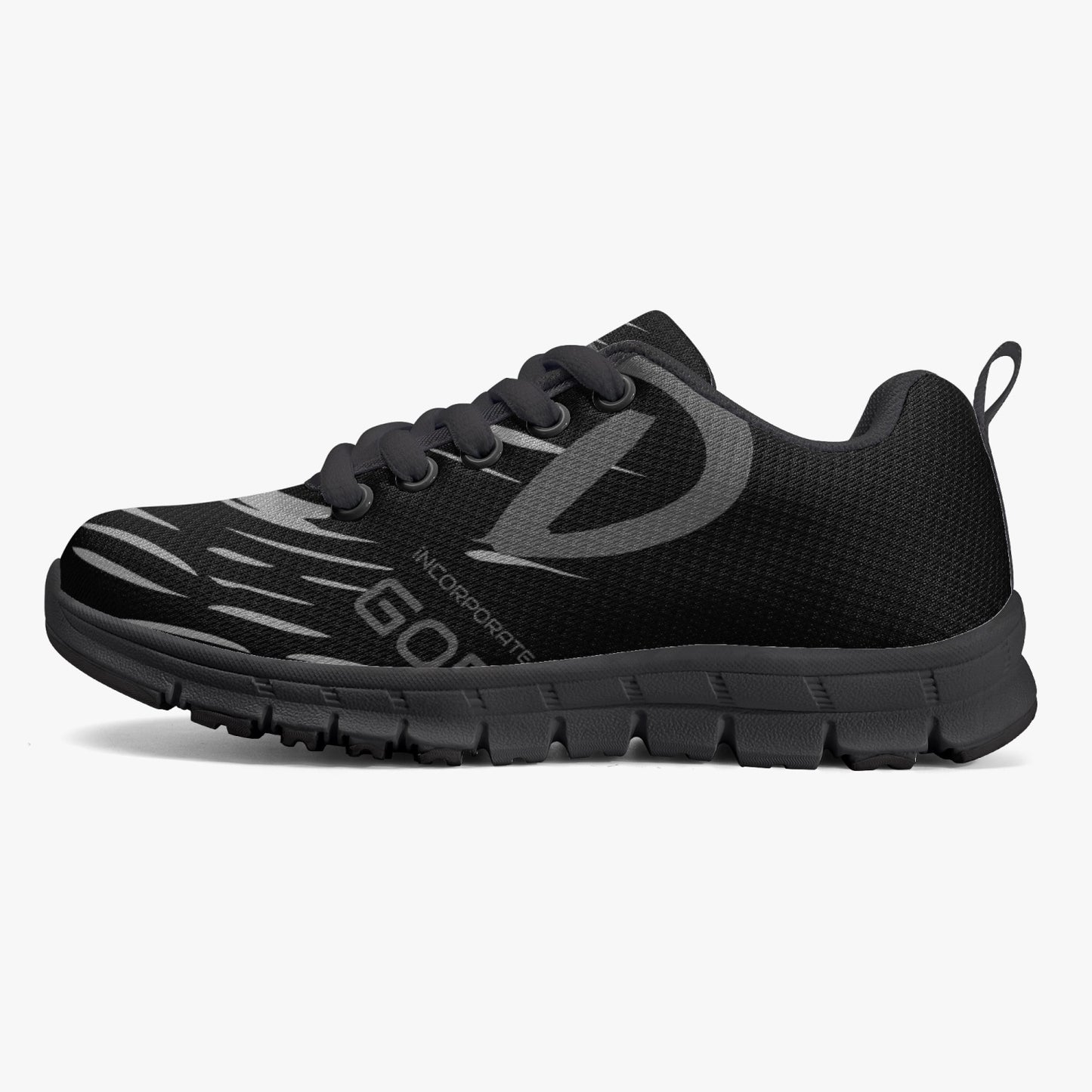 Kids' Lightweight Mesh Sneakers - Black