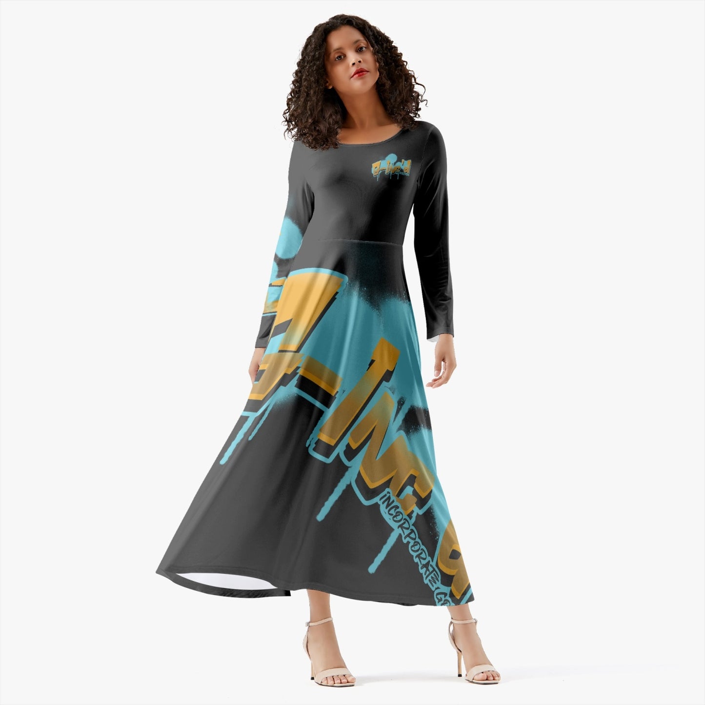 G-Inc'D Sleeved Swing Dress