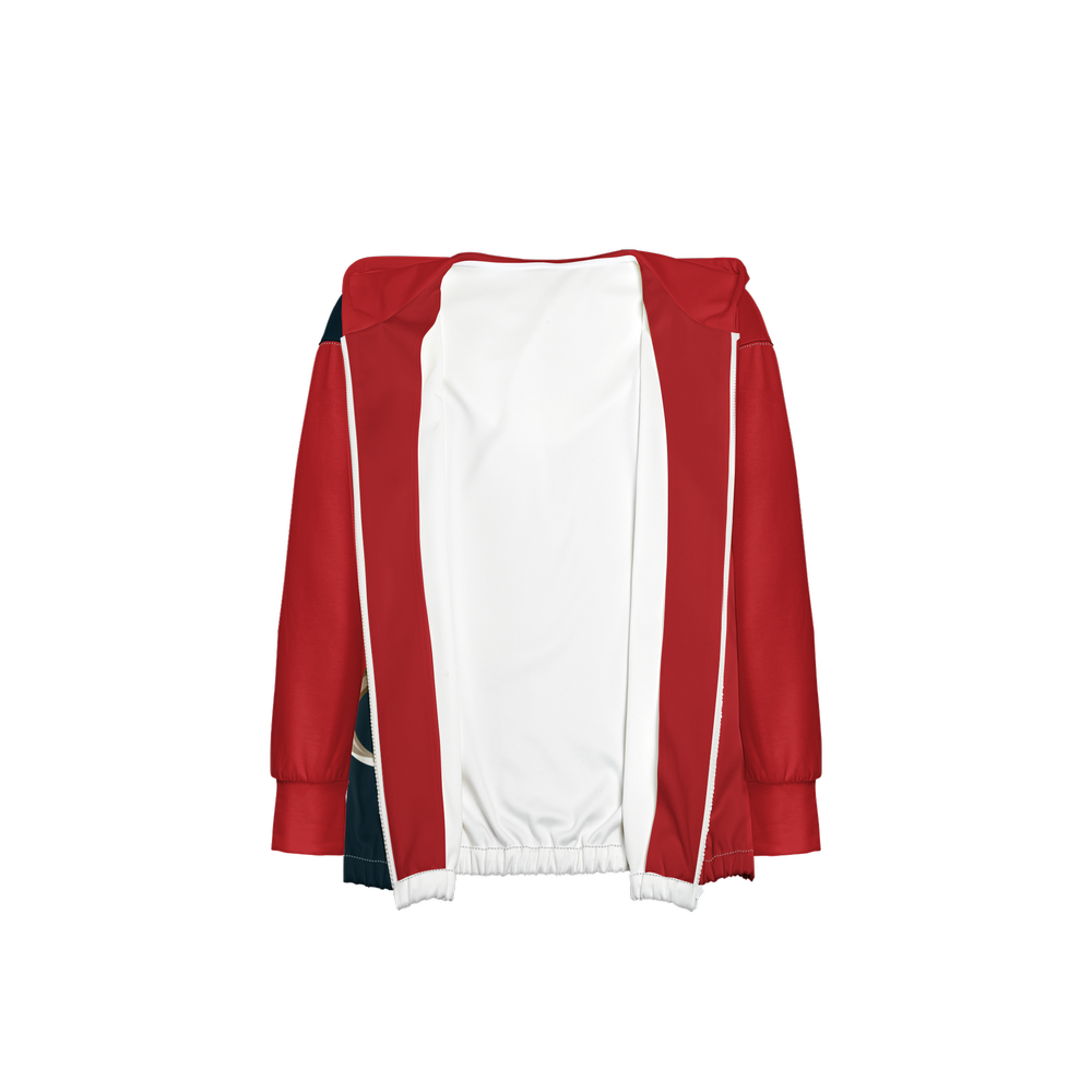G-Inc'd Men’s Relaxed Fit Full-Zip Jacket Red