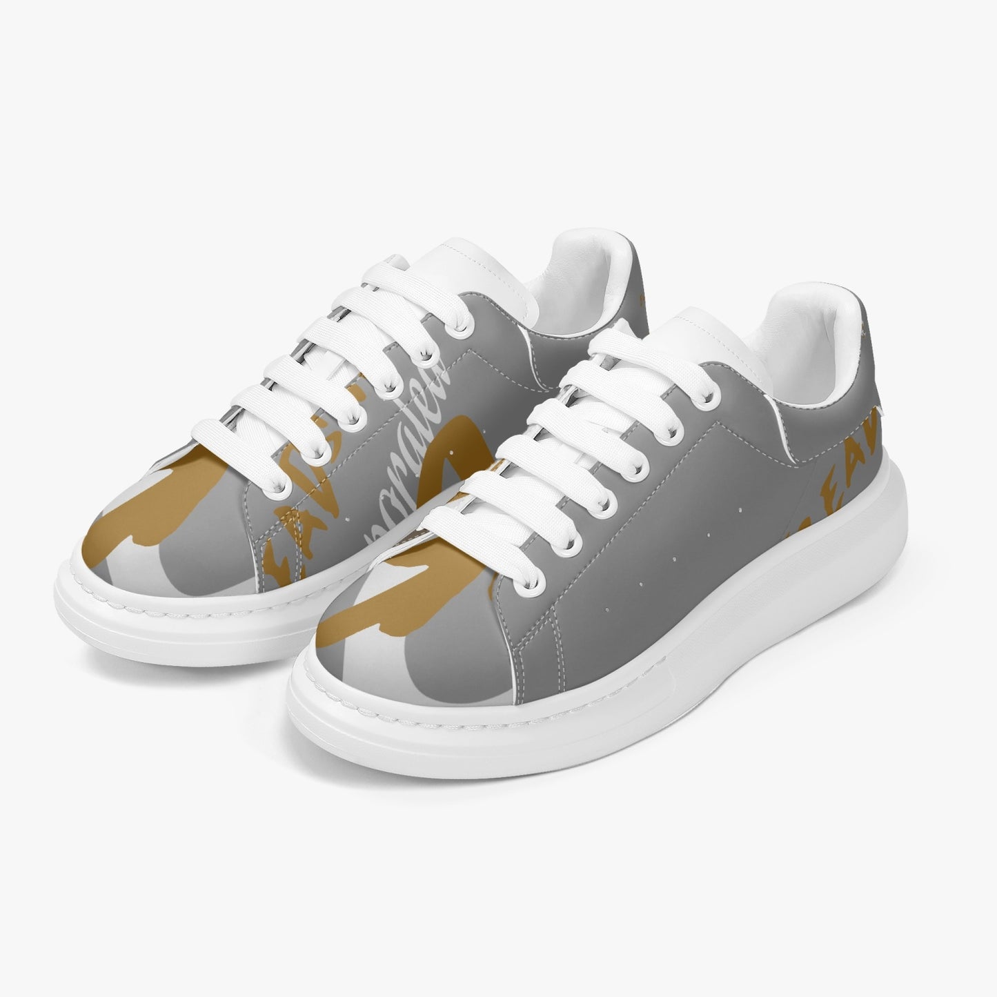 G-Inc'd Leather Treads Unisex Grey