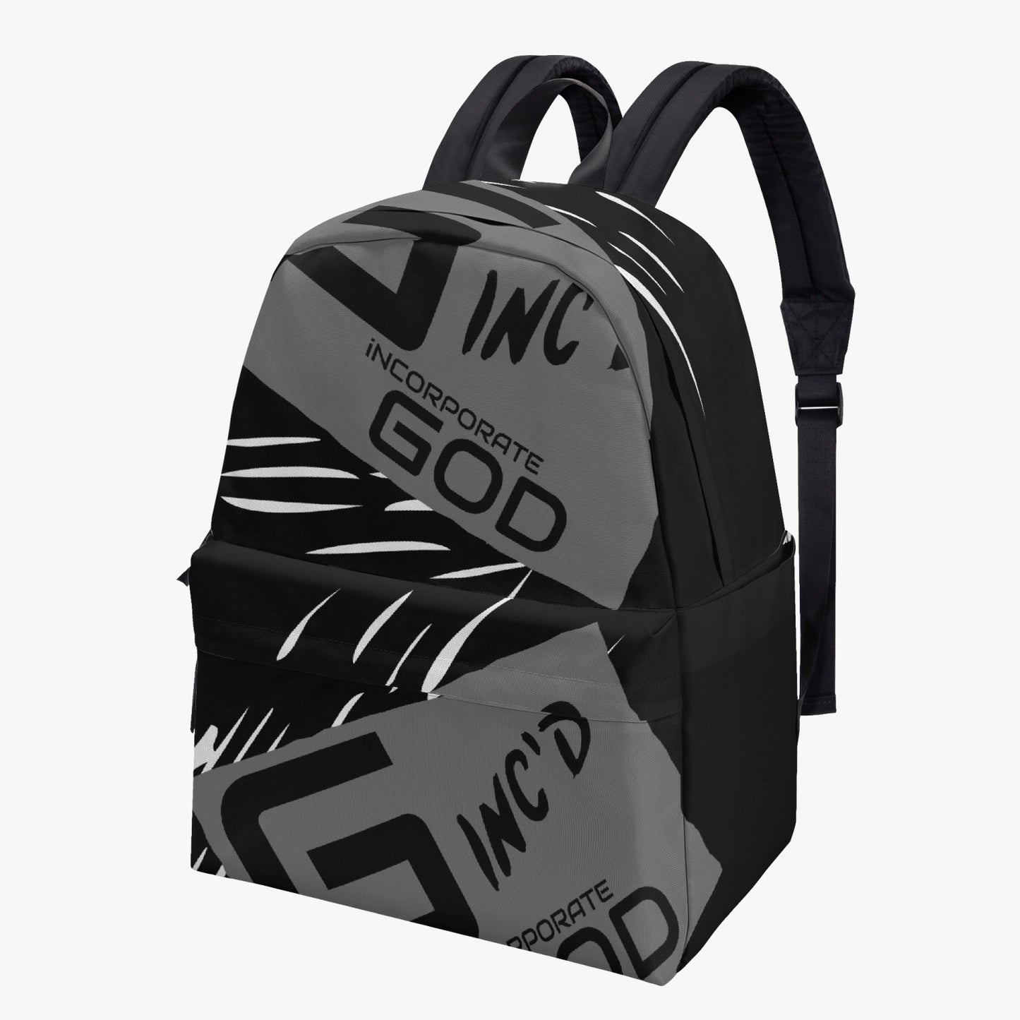 Canvas Backpack (Grey)