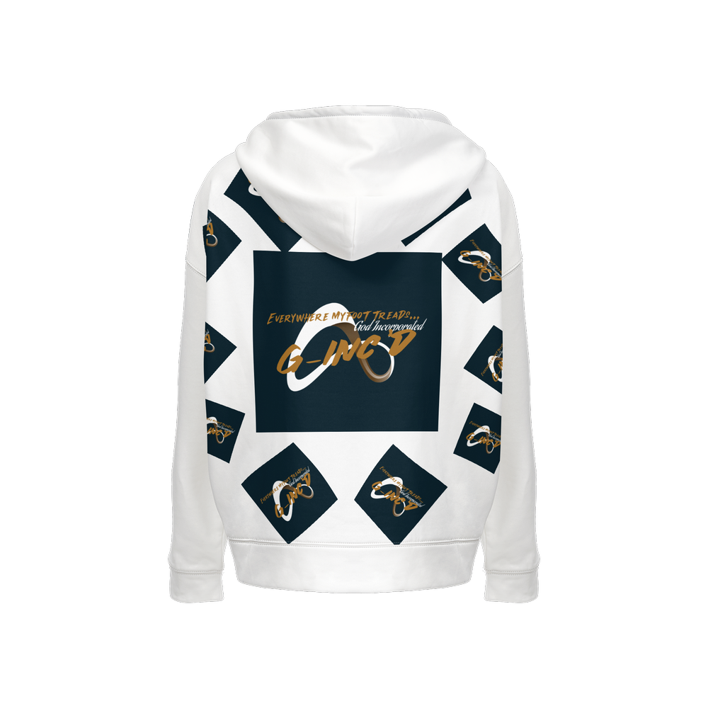 G-Inc'd Relaxed Fit Hoodie White