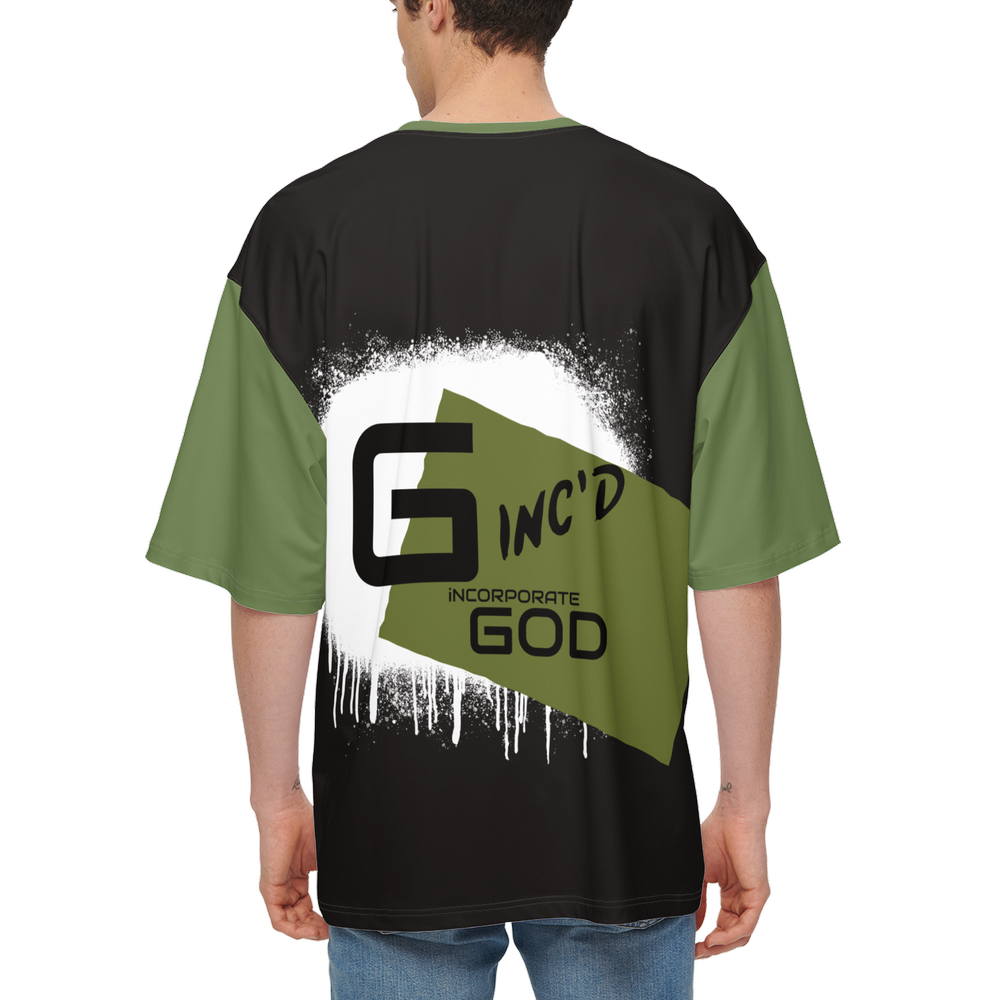 G-Inc'd Oversized Short-Sleeve T-Shirt Olive