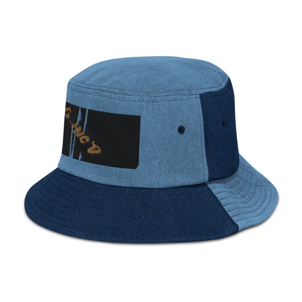 G-Inc'd Denim bucket hat