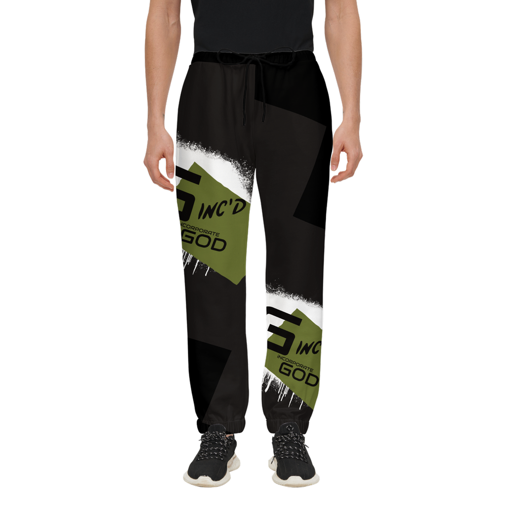 G-Inc'd Unisex Casual Fit Jogging Pants Olive