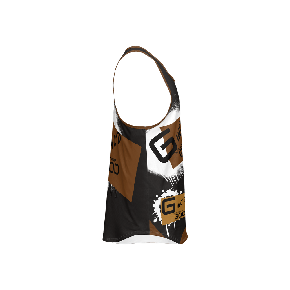 G-Inc'd Men's Muscle Tank Brown