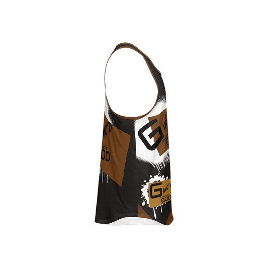 G-Inc'd Men's Muscle Tank Brown