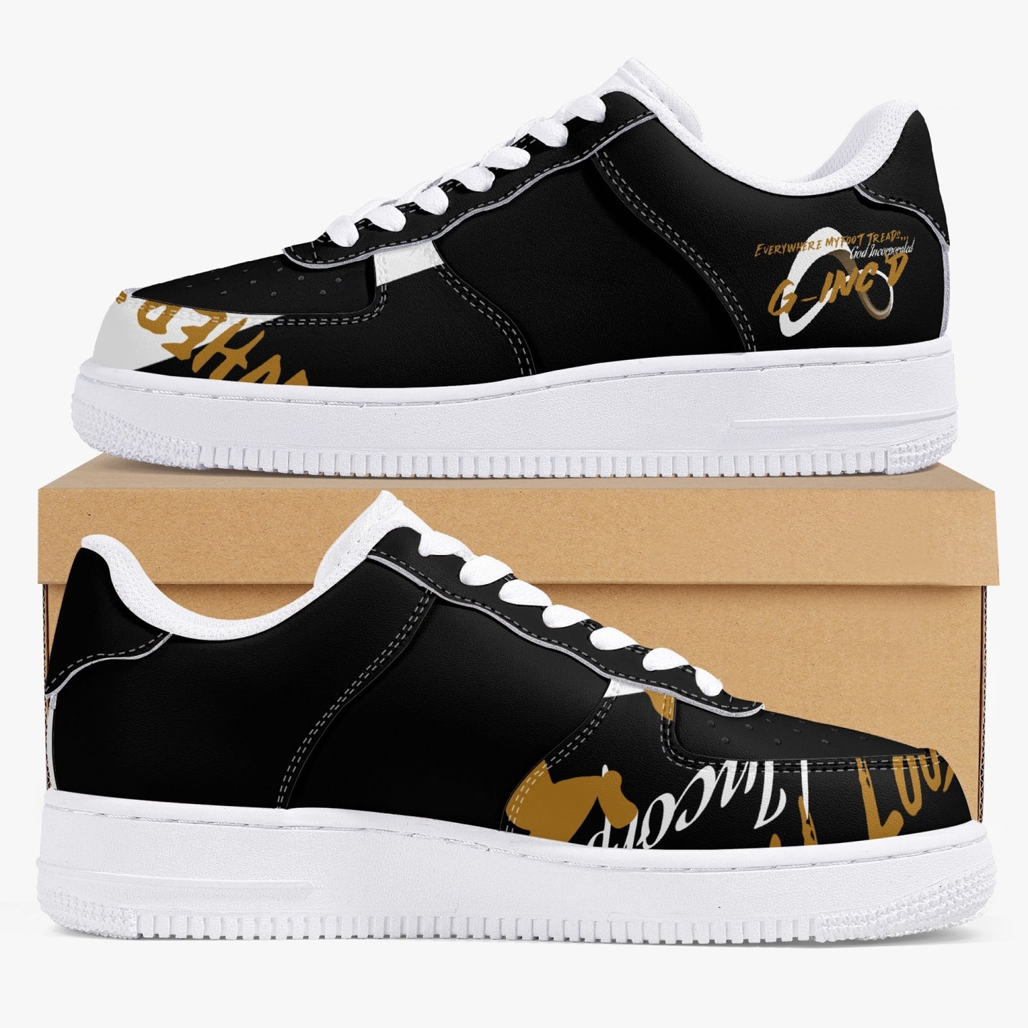 G-Inc'd  Leather Treads Unisex Black