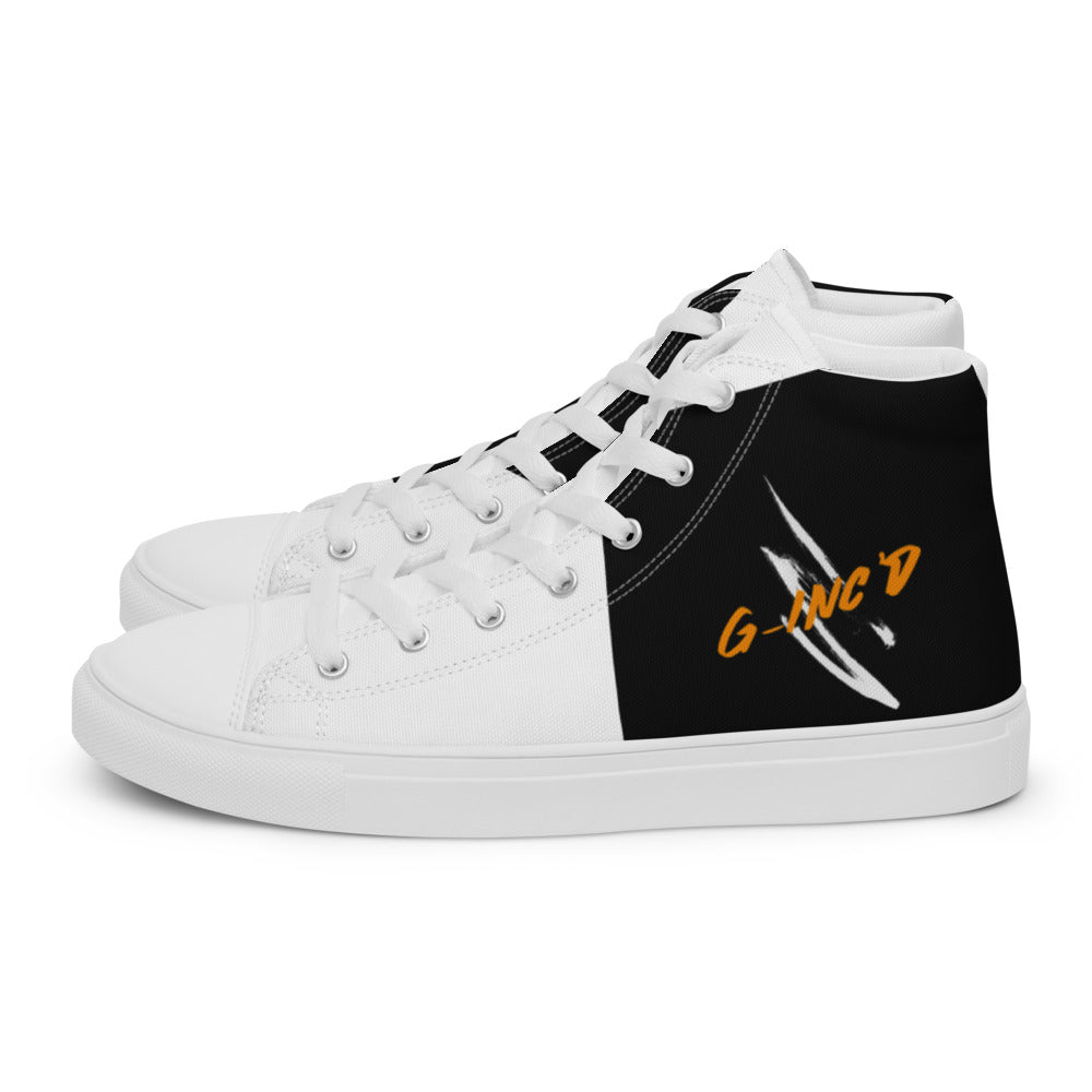 G-Inc'd Women’s high top canvas shoes