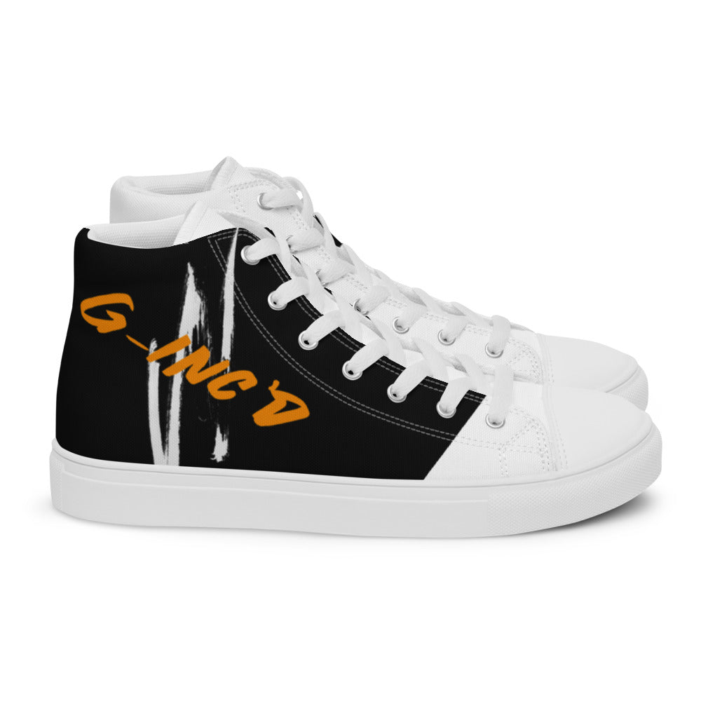 G-Inc'd Women’s high top canvas shoes