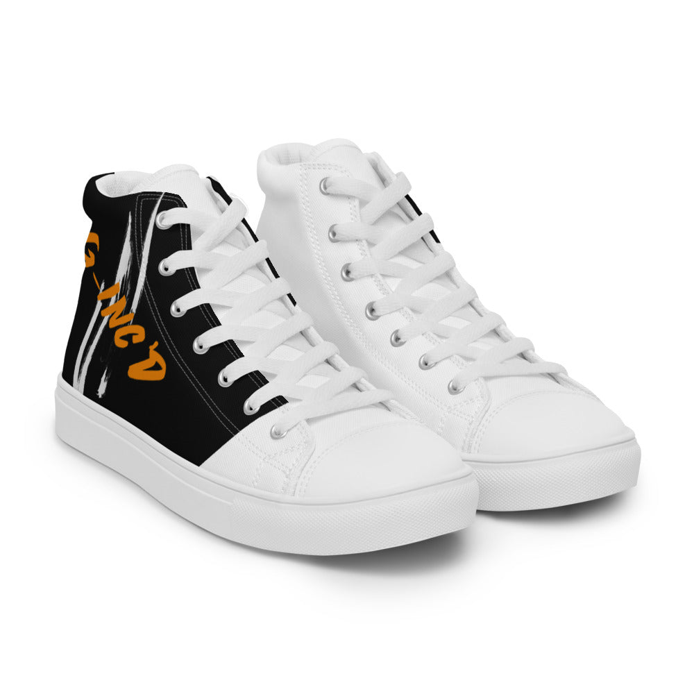 G-Inc'd Women’s high top canvas shoes