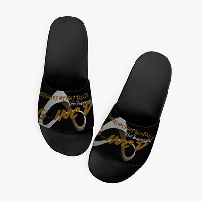 Faith Streetwear Treads Sandal (Black) Unisex  | G-Inc'd